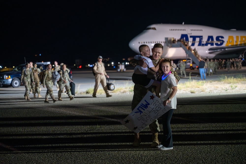 124th Fighter Wing Deployers Return Home