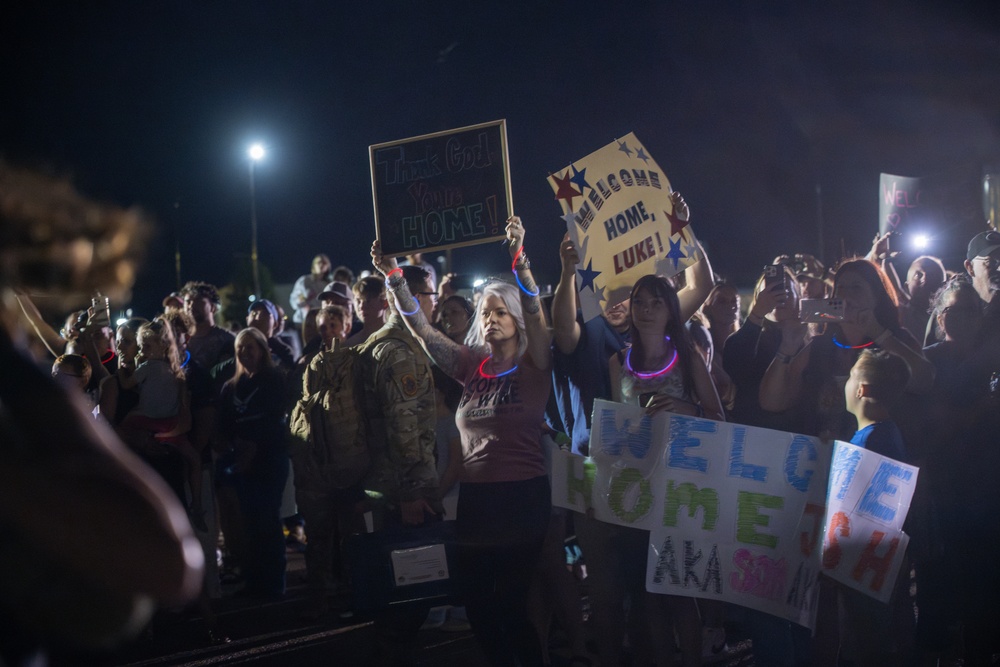 124th Fighter Wing Deployers Return Home