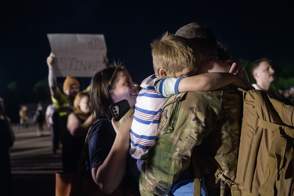 124th Fighter Wing Deployers Return Home