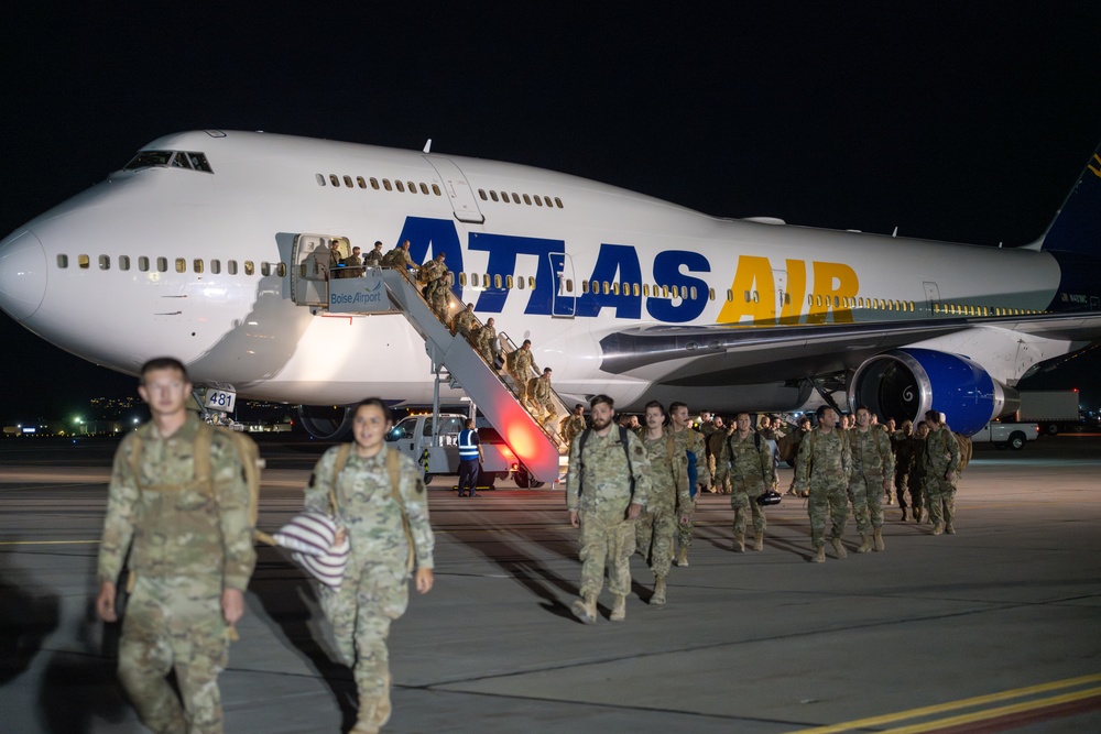 124th Fighter Wing Deployers Return Home