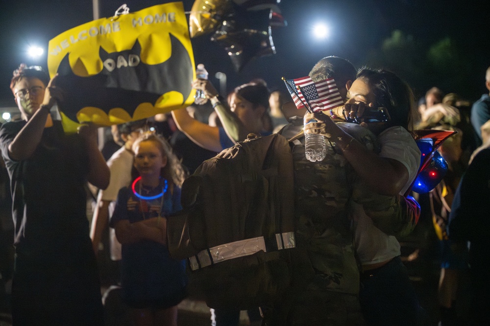 124th Fighter Wing Deployers Return Home