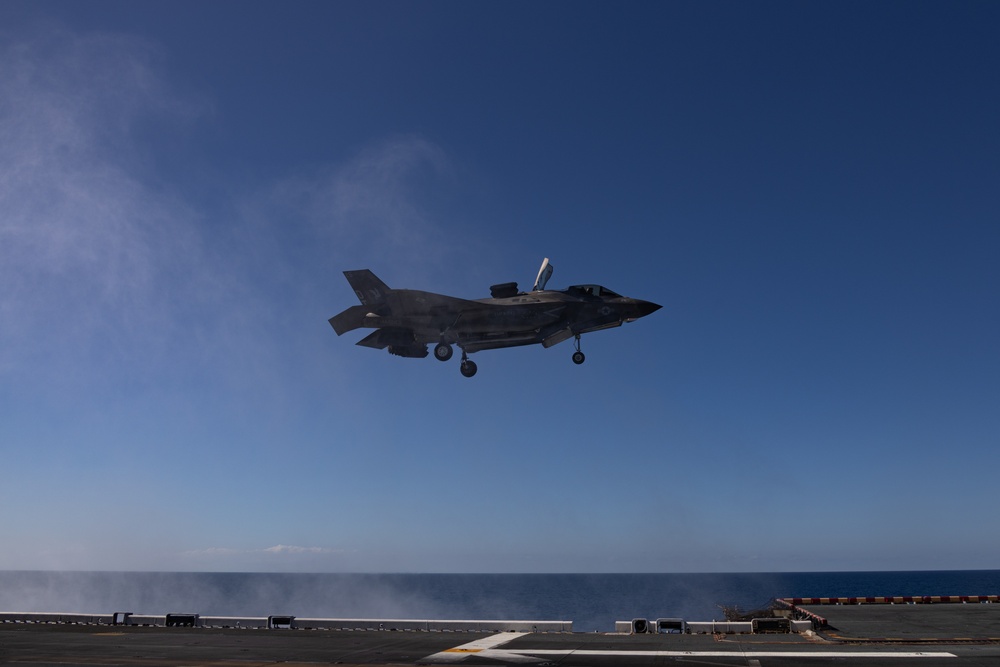 31st MEU | F-35B flight operations
