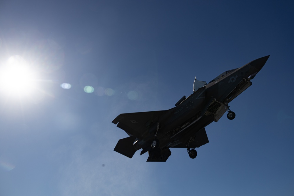 31st MEU | F-35B flight operations