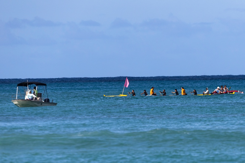 MCBH Marines Take Part in 2025 Walter J. Macfarlane Memorial Canoe Regatta