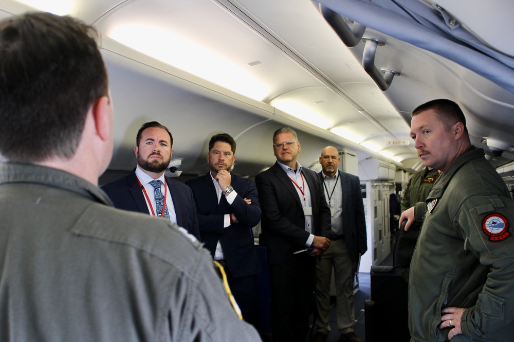 The Applied Research Institute and Imperial Independent Media visit U.S. VP Squadrons