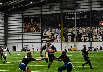 Air Force secures back-to-back wins on Saints’ practice field