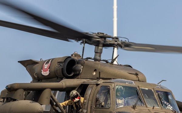 101st Combat Aviation Brigade port operations