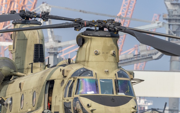 101st Combat Aviation Brigade port operations