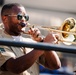 Quantico Marine Brass Band performs at National Archives Museum