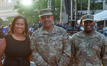 D.C. National Guard command team joins Mayor Bowser for CNN's the &quot;Fourth in America&quot;