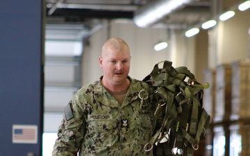 Sailors Prepare Sonobuoy Pallets