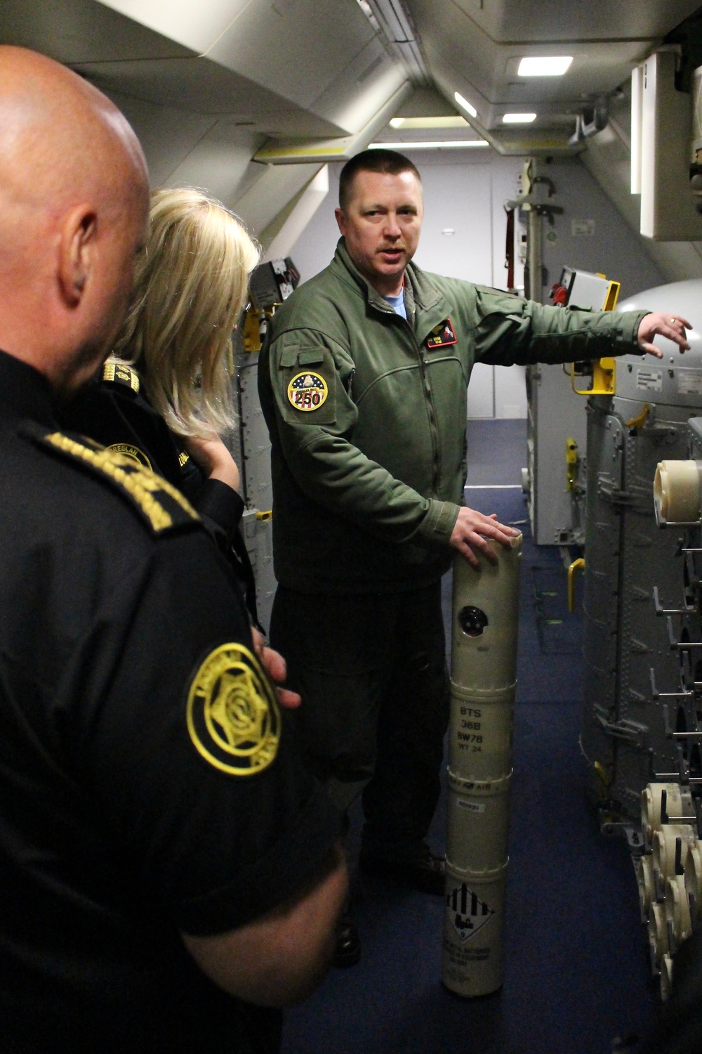 Reykjavík Metropolitan Police visit U.S. VP Squadrons