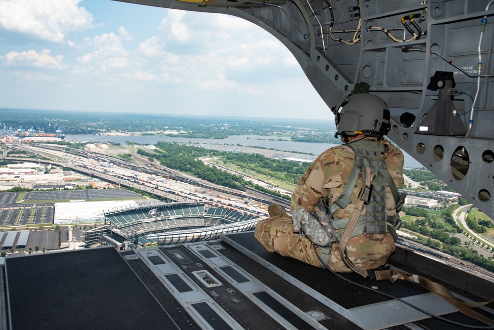 111th Attack Wing members and their employers fly with the 28th Expeditionary Combat Aviation Brigade