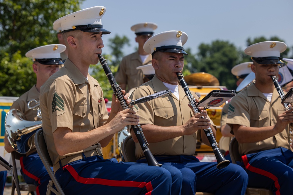 Quantico Marine Band Performs at Fredericksburg