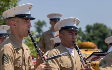 Quantico Marine Band Performs at Fredericksburg