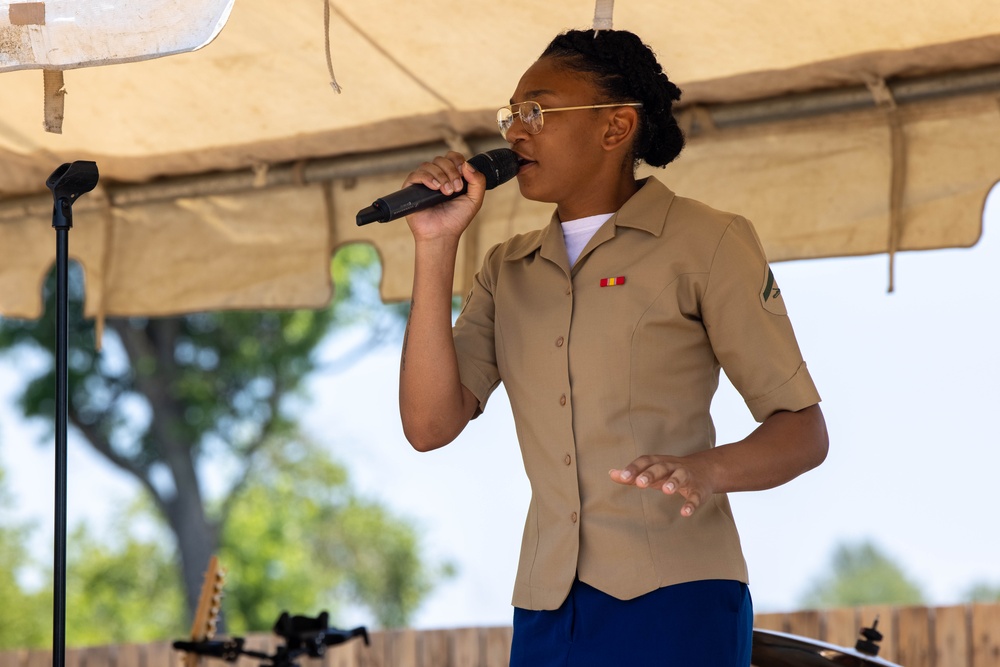 Quantico Marine Band Performs at Fredericksburg