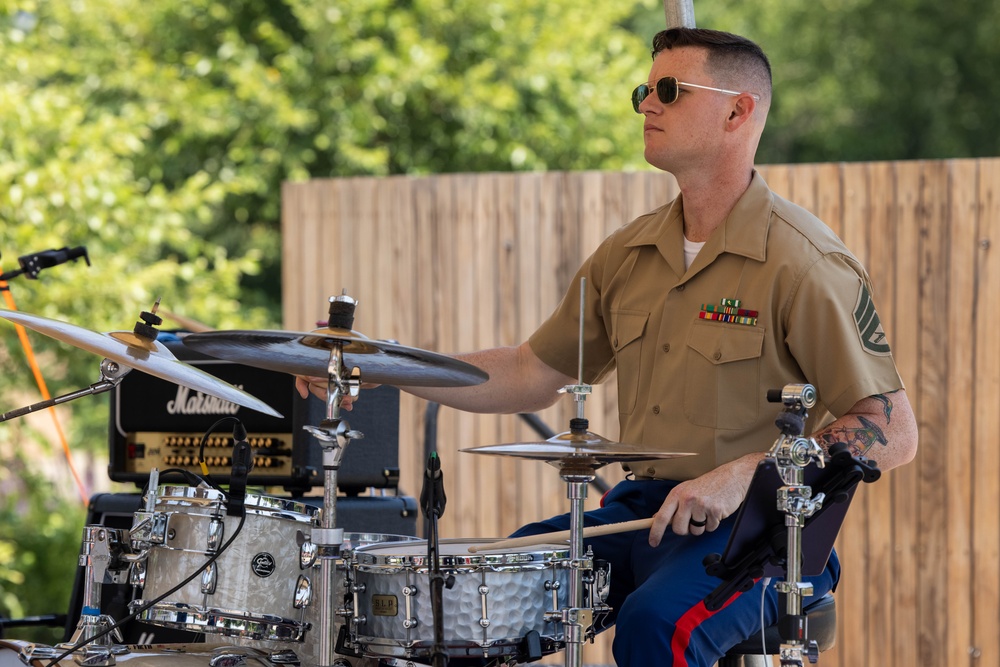 Quantico Marine Band Performs at Fredericksburg
