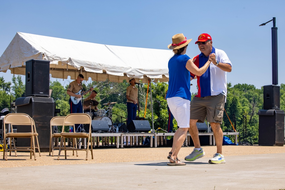 Quantico Marine Band Performs at Fredericksburg