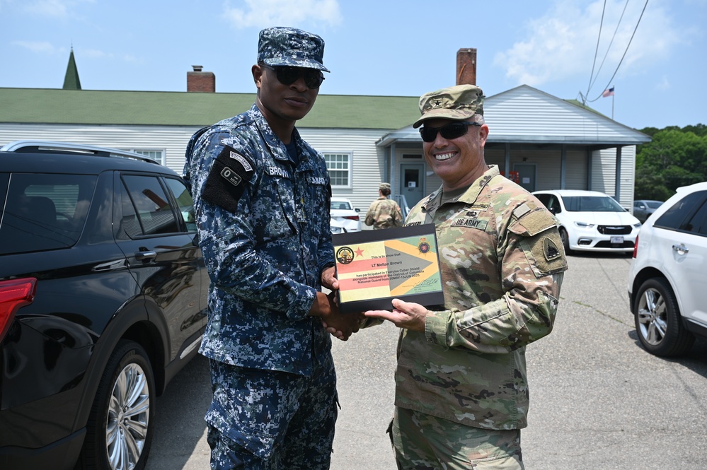 113th Wing DCANG partners with Jamaica Defence Force at Cyber Shield 2025