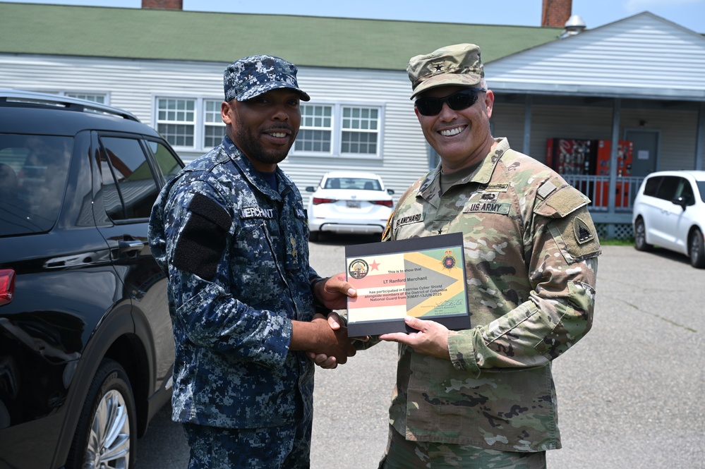 113th Wing DCANG partners with Jamaica Defence Force at Cyber Shield 2025