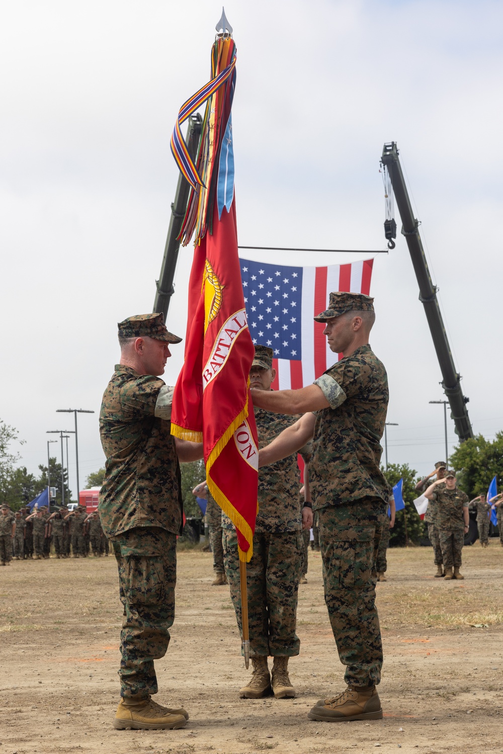 1st Recon Bn. holds change of command ceremony