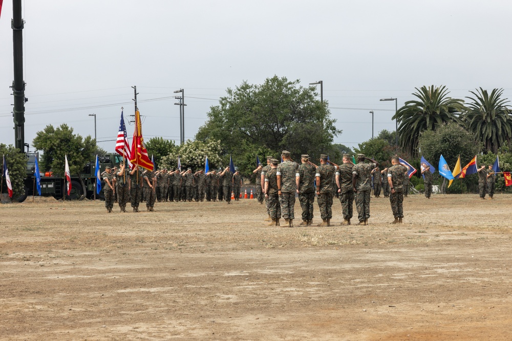 1st Recon Bn. holds change of command ceremony