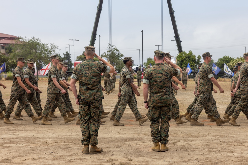 1st Recon Bn. holds change of command ceremony