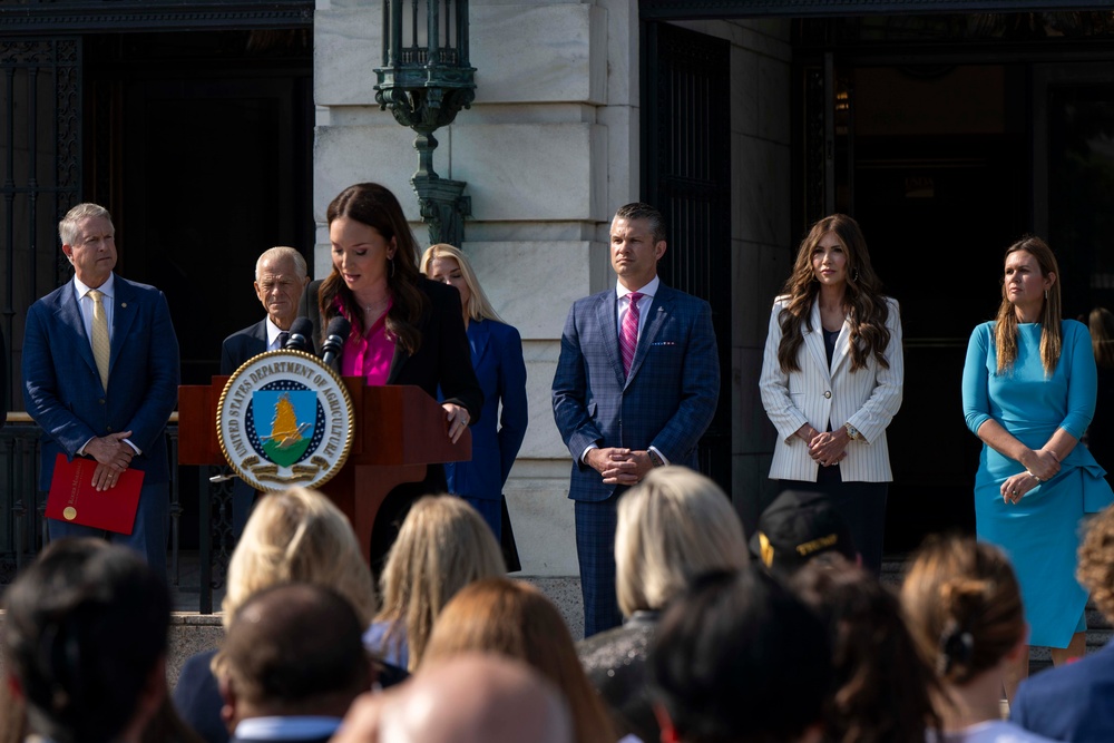 SD Hegseth Speaks at USDA Press Briefing