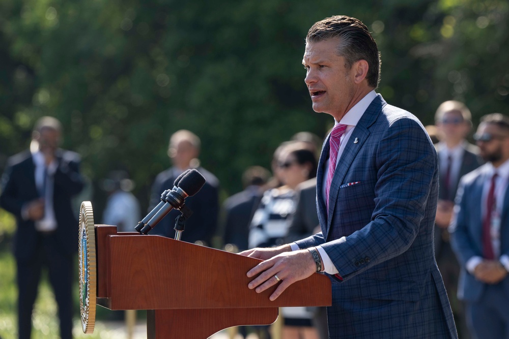 SD Hegseth Speaks at USDA Press Briefing