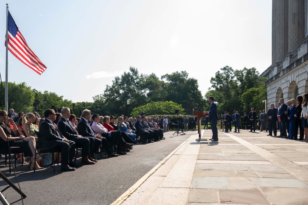 SD Hegseth Speaks at USDA Press Briefing