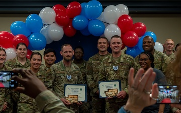 Celebrating new technical sergeants at Fairchild