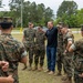 Dakota Meyer visits MCAS Beaufort