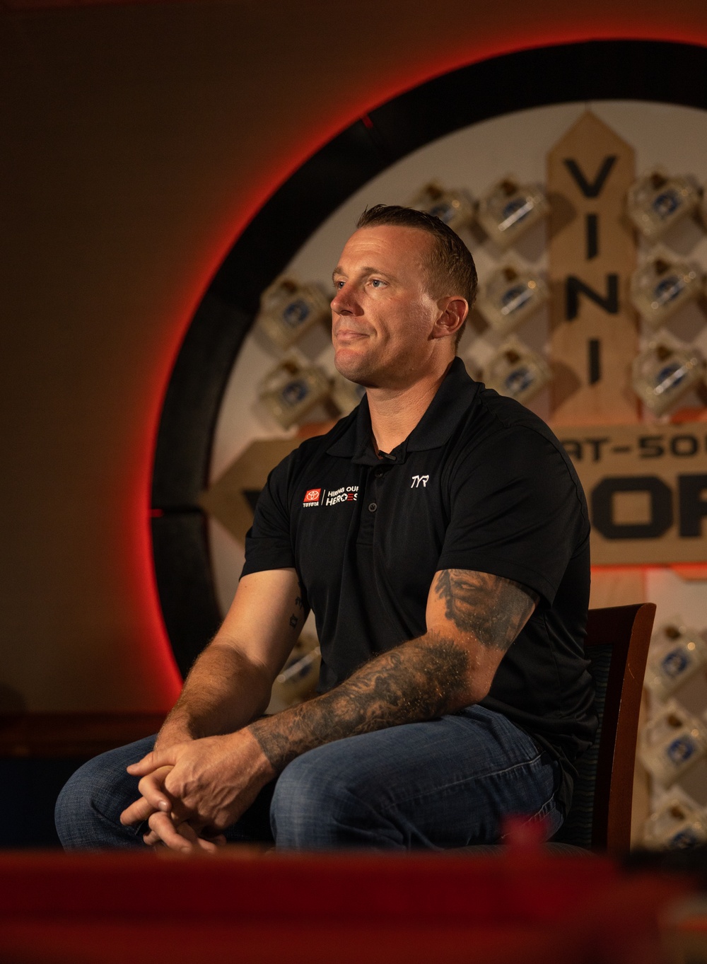 Dakota Meyer visits MCAS Beaufort