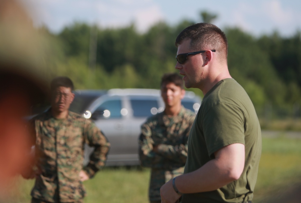 U.S. Marines conduct a Marine Corps Martial Arts Program (MCMAP) course at Atlantic Alliance '25 (AA25)