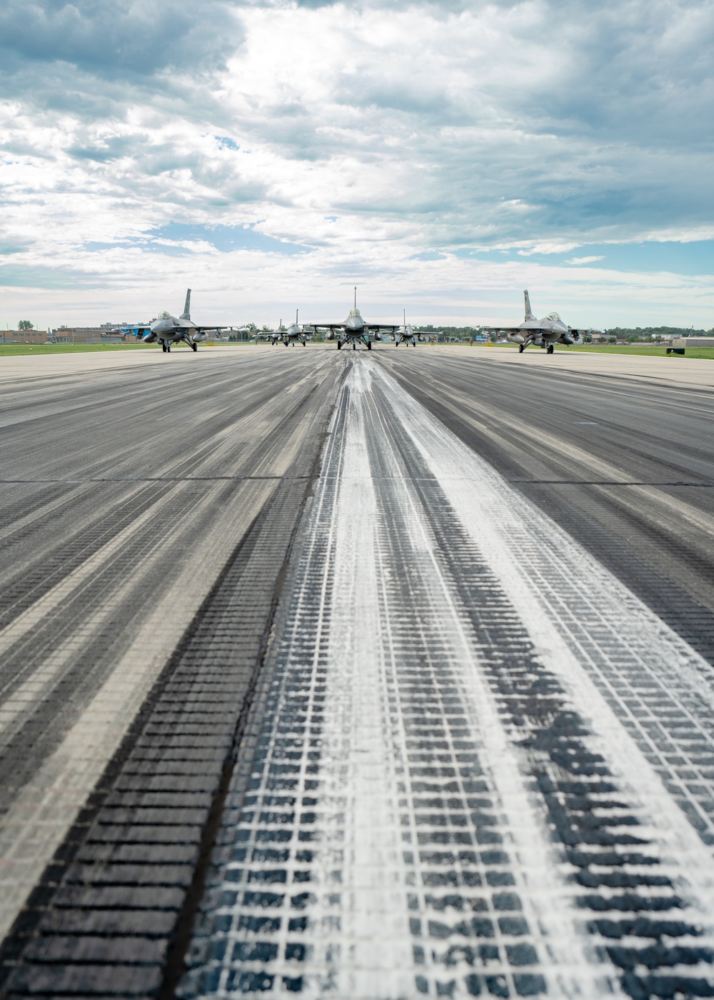 114th Fighter Wing conducts elephant walk