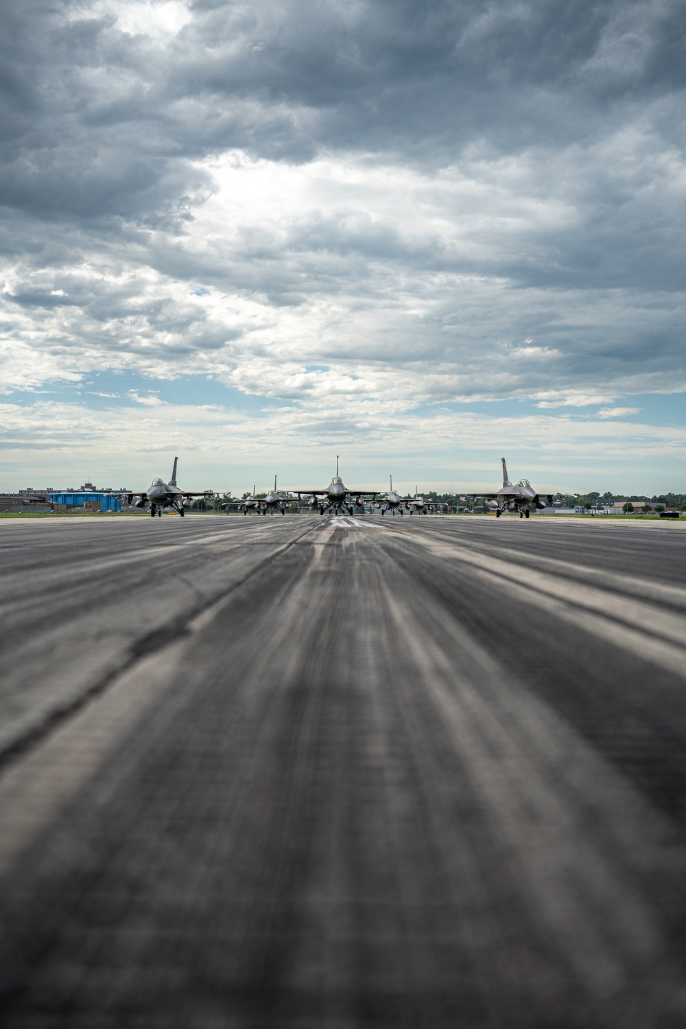 114th Fighter Wing conducts elephant walk