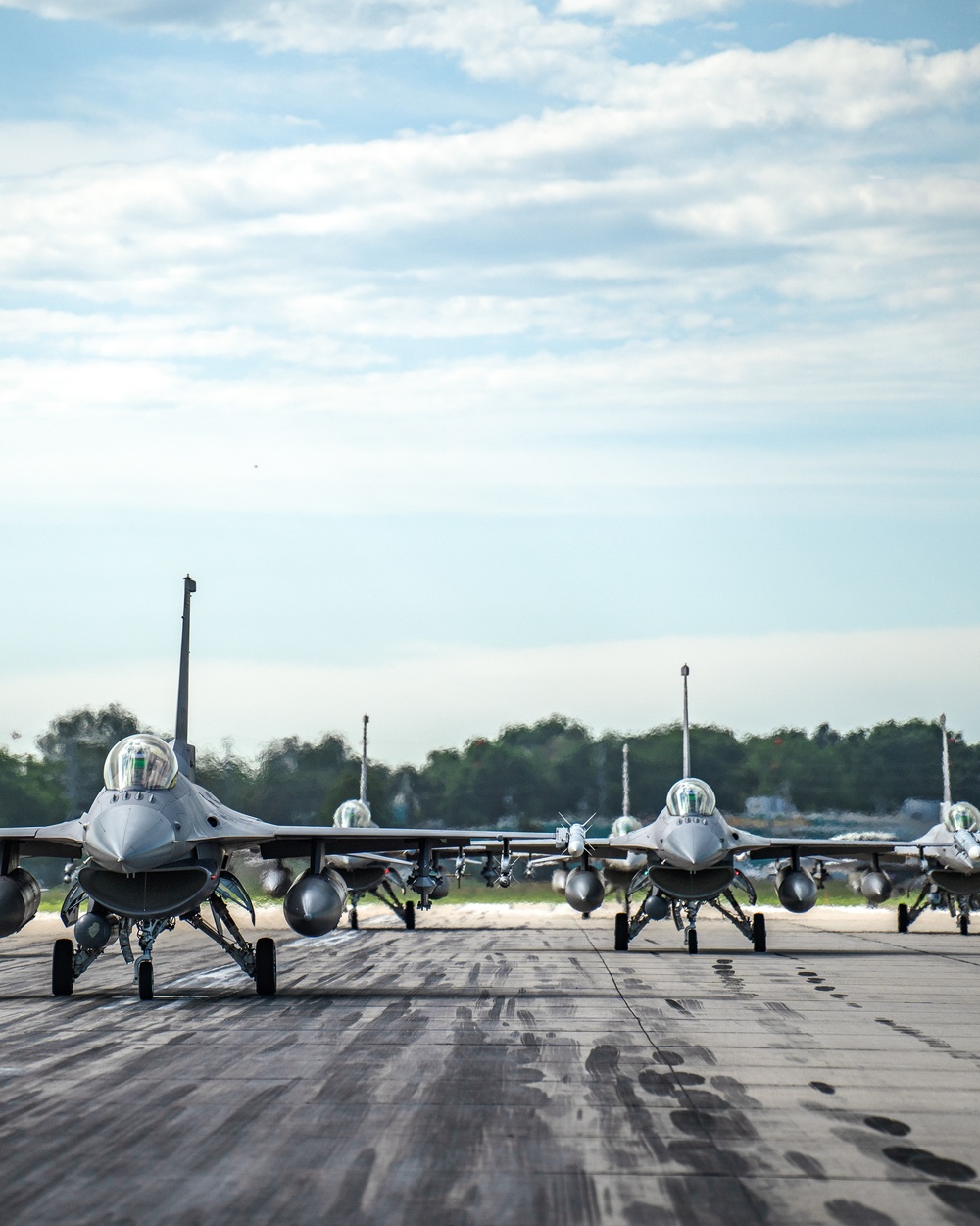 114th Fighter Wing conducts elephant walk