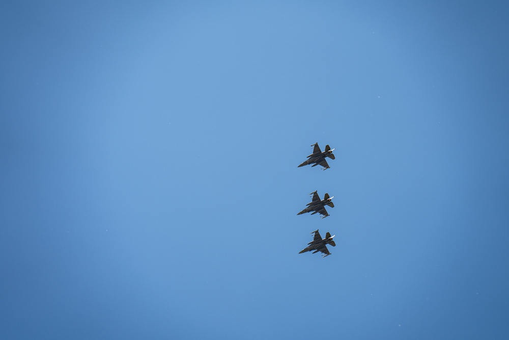 114th Fighter Wing conducts elephant walk