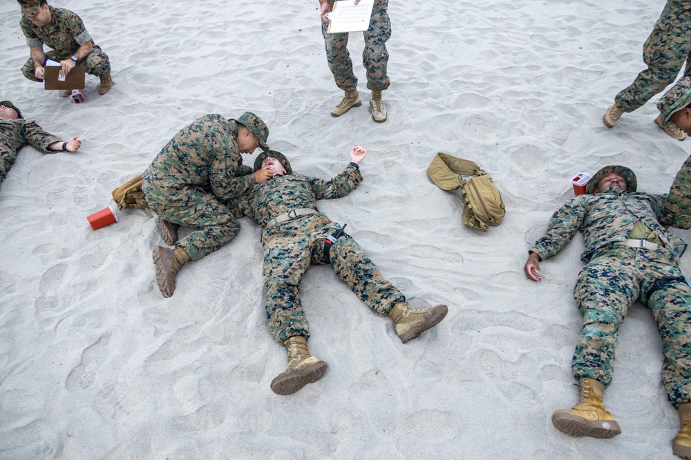 Corpsmen from across 1st MARDIV compete in annual Corpsmen Cup