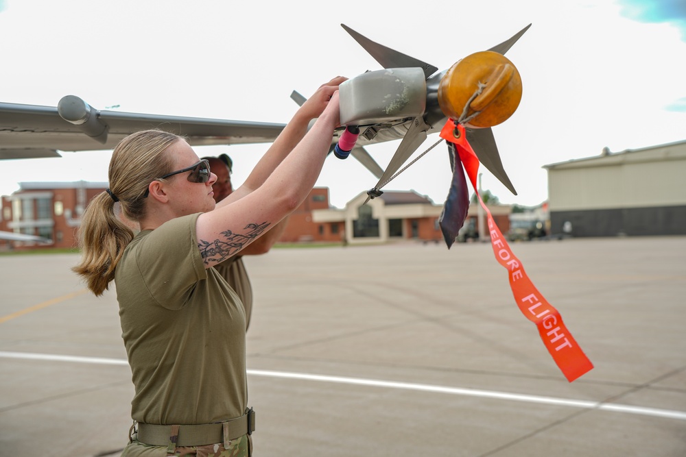 114th Fighter Wing conducts elephant walk