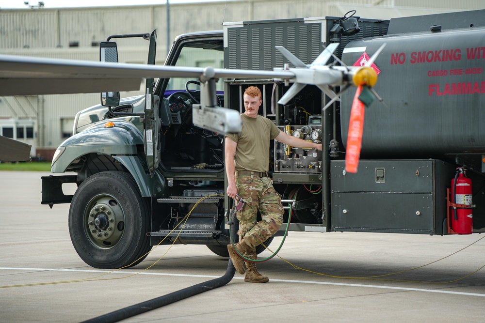 114th Fighter Wing conducts elephant walk
