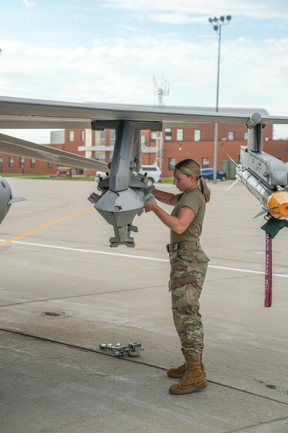 114th Fighter Wing conducts elephant walk