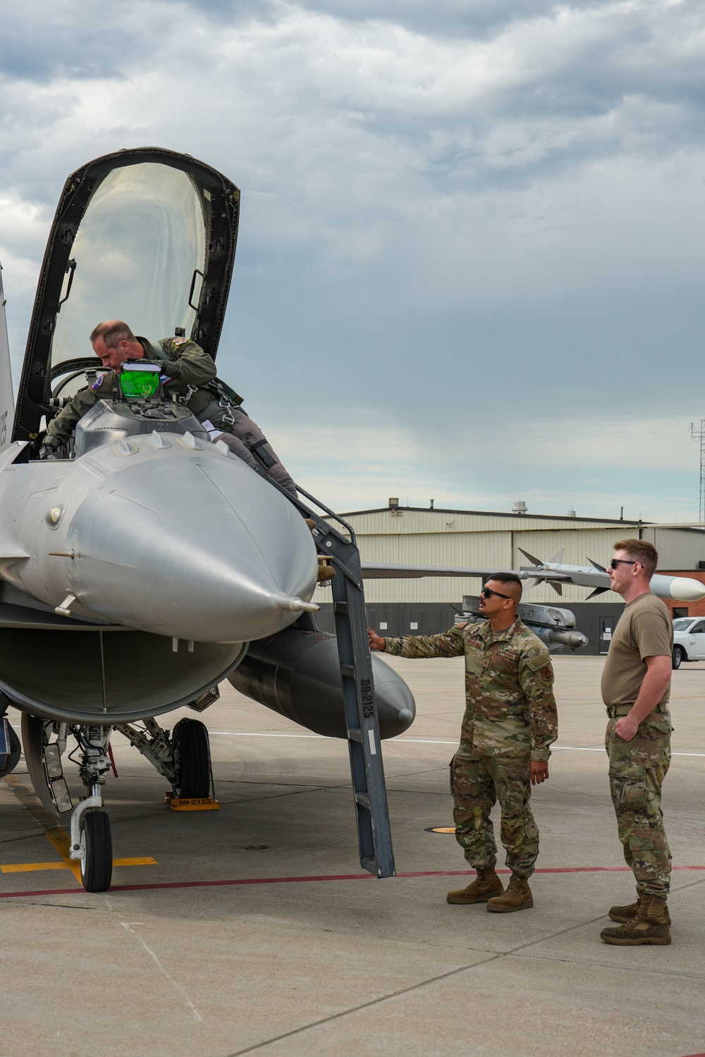 114th Fighter Wing conducts elephant walk