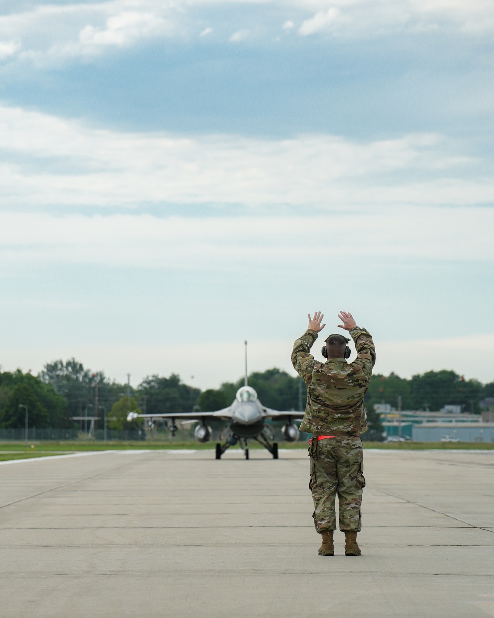 114th Fighter Wing conducts elephant walk
