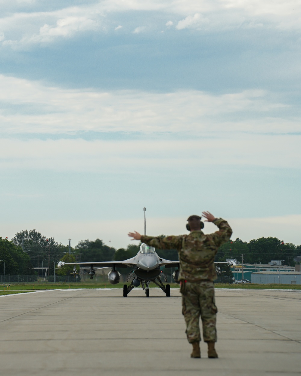 114th Fighter Wing conducts elephant walk