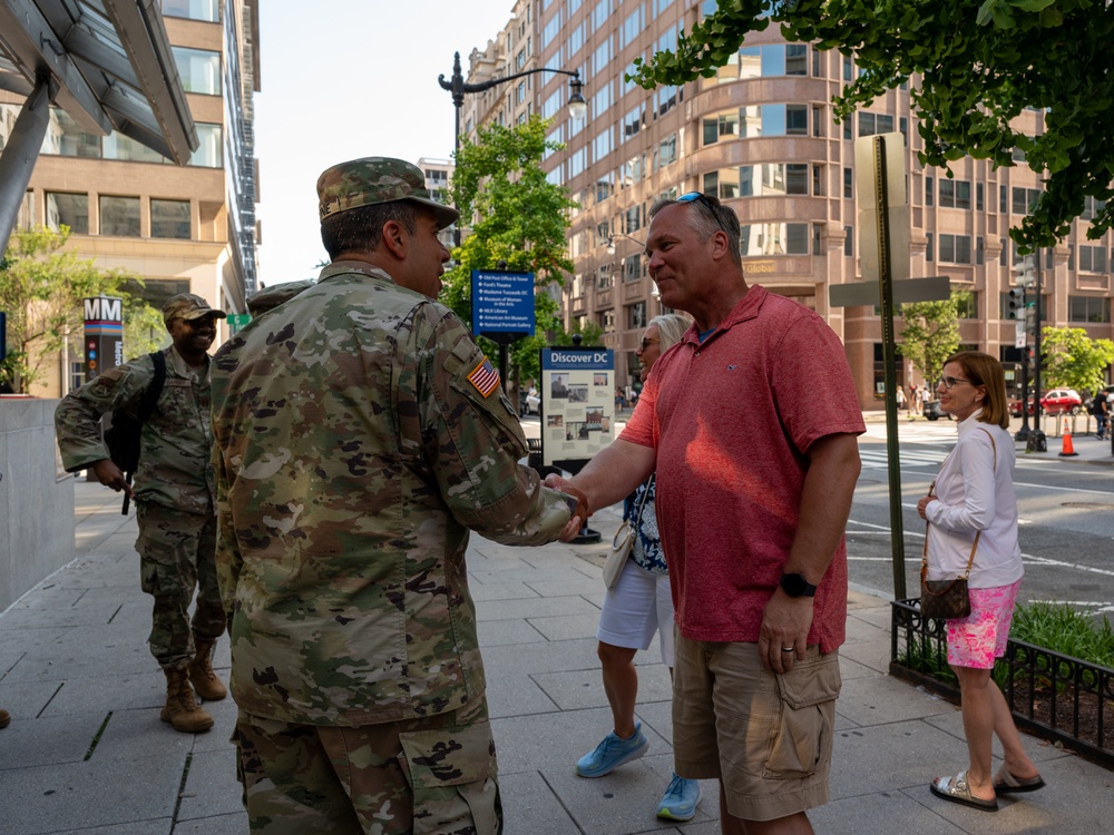 Capital Guardians serve and celebrate on Independence Day