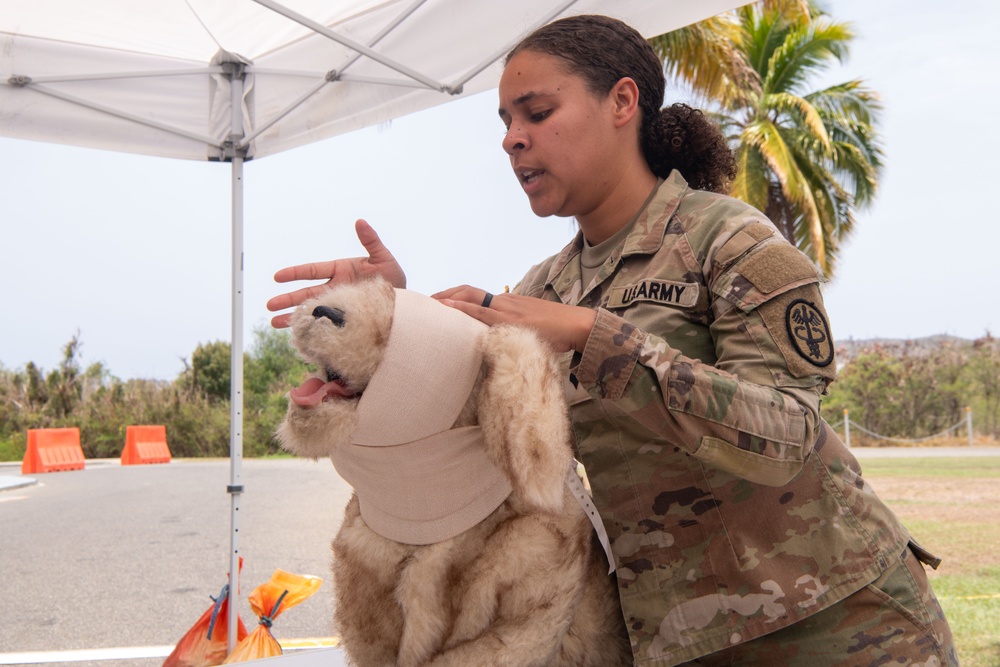 Navy Medicine Readiness and Training Command (NMRTC) Guantanamo Bay hosts K-9 Tactical Combat Casualty Care Training