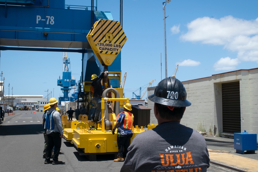PHNSY Crane testing To Keep the Fleet Fit to Fight