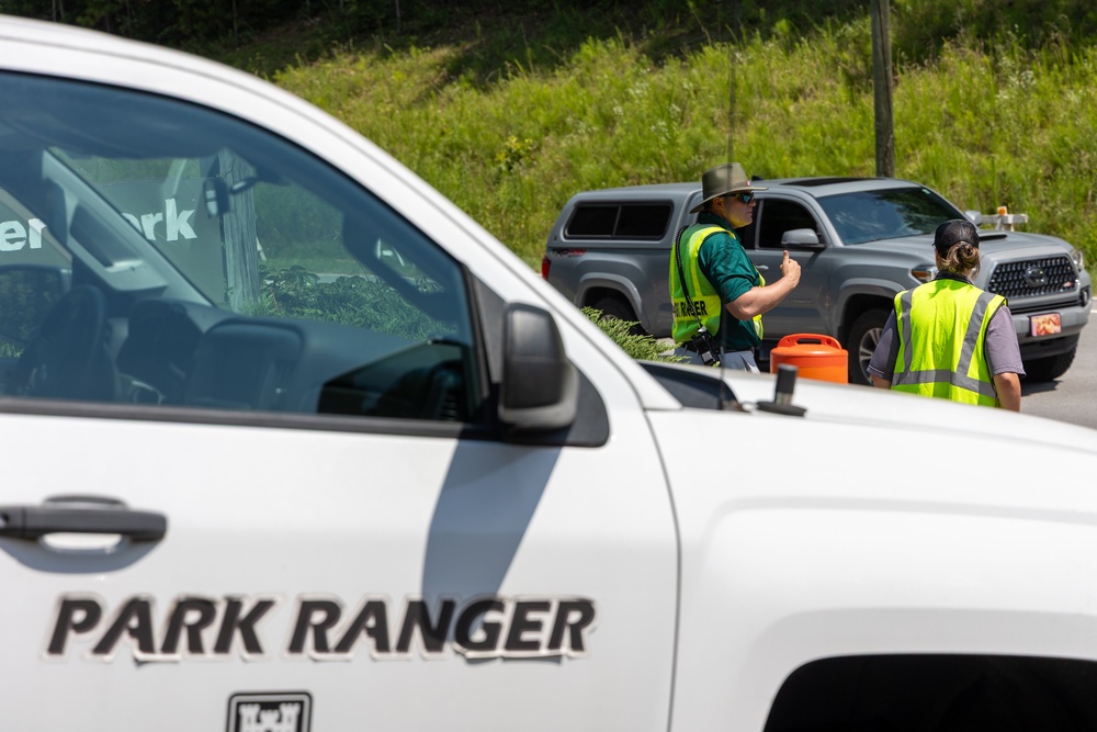 Lake Lanier 4th of July Weekend - Lanier Park traffic operations