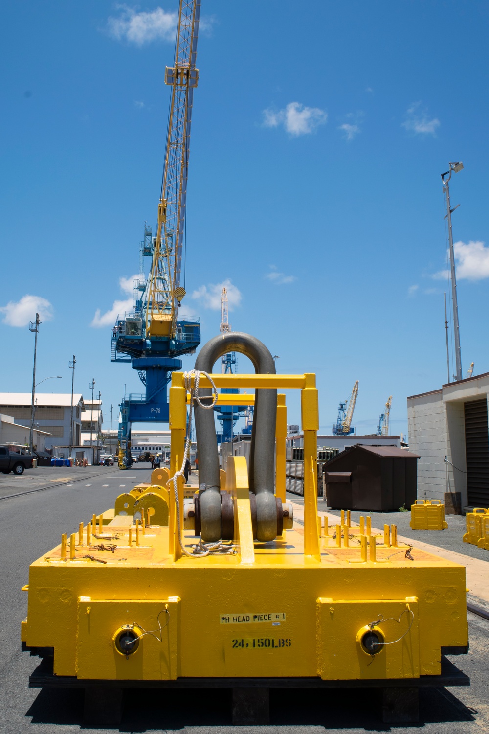 PHNSY Crane testing To Keep the Fleet Fit to Fight